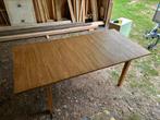 Eettafel massief beuken, Huis en Inrichting, Ophalen, Gebruikt, 50 tot 100 cm, Vijf personen of meer