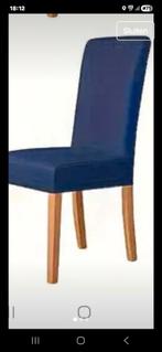 6 stoelhoezen., Huis en Inrichting, Stoelen, Ophalen of Verzenden, Nieuw, Blauw, Eén