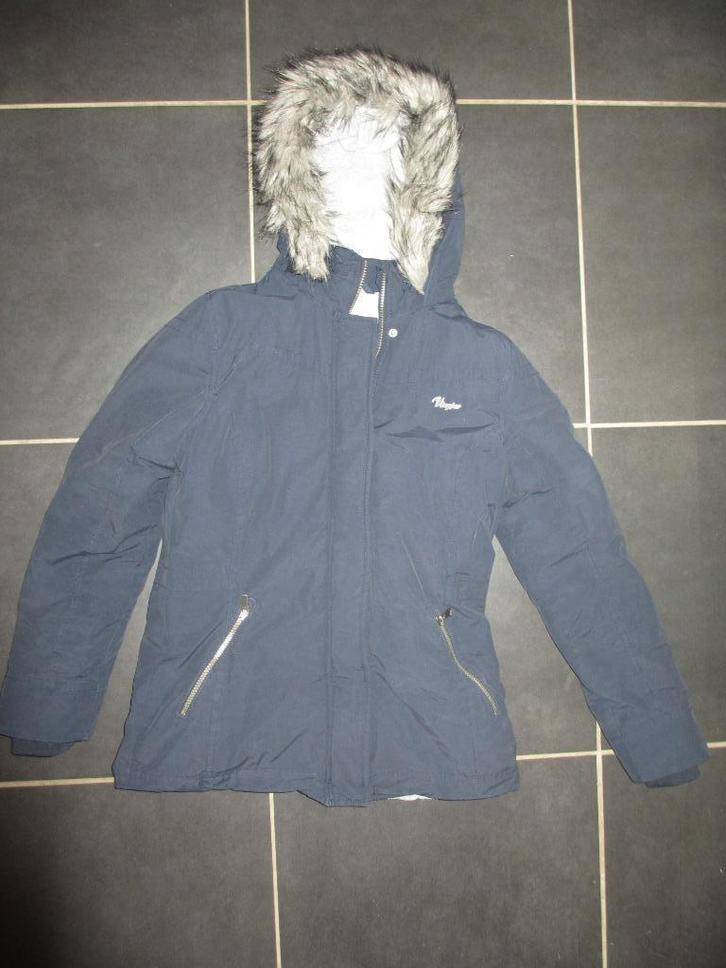 Winterjas Vingino maat 176 Donkerblauw gevoerde winterjas, Kinderen en Baby's, Kinderkleding | Maat 176, Gebruikt, Jongen of Meisje