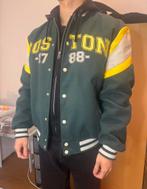 Oversized Varsity Bomberjack in Groen - Maat 2XS, Verzenden, Zo goed als nieuw, Maat 46 (S) of kleiner, Groen