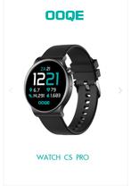 SMART WATCH OOQE CS PRO, Sieraden, Tassen en Uiterlijk, Smartwatches, Hartslag, Zwart, Nieuw, Ophalen of Verzenden