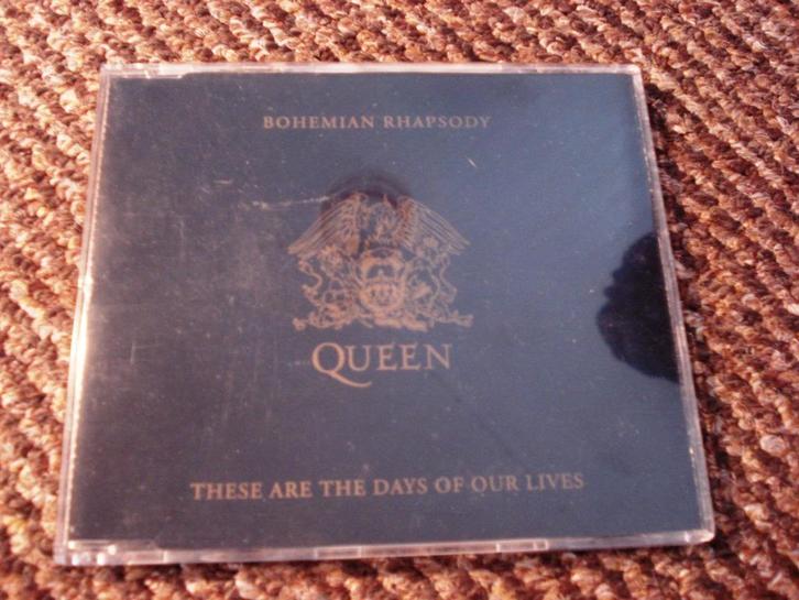 CD-Single: Queen - ‘Bohemian Rhapsody’ These are the days of, Cd's en Dvd's, Cd Singles, Rock en Metal, 1 single, Ophalen of Verzenden