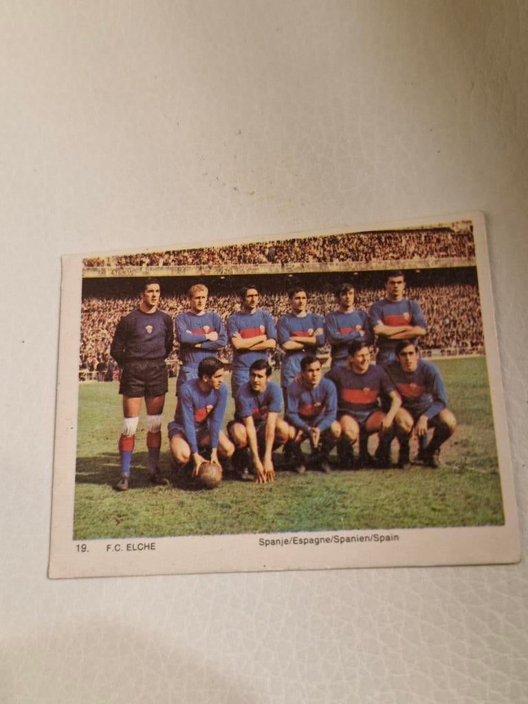 Oude Voetbal Elftal Spelerskaarten 10 Verschillende, Ophalen of Verzenden, Gebruikt, Overige binnenlandse clubs