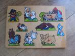 houten puzzels, Ophalen of Verzenden, Minder dan 10 stukjes, Gebruikt, 6 maanden tot 2 jaar