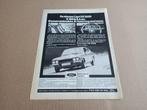 Reclame (uit oud tijdschrift) Ford Capri RS 2600 (1972), Verzamelen, Auto's, Gebruikt, Verzenden