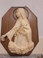 Antieke Franse plaquette Theresia engelen, Ophalen of Verzenden