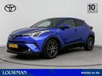 Toyota C-HR 1.8 Hybrid Style | JBL | Navigatie | Parkeerhulp, Auto's, Toyota, Stof, 4 cilinders, Met garantie (alle), Blauw