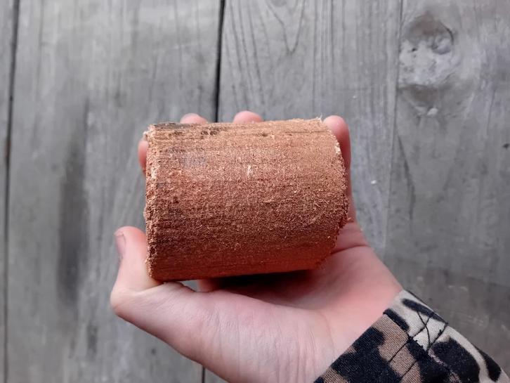 hout briketten, Tuin en Terras, Haardhout, Minder dan 3 m³, Ophalen