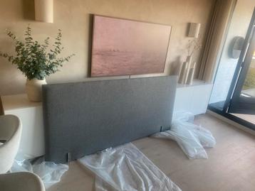 Swiss Sense Hoofdbord Grijs 210x100cm beschikbaar voor biedingen