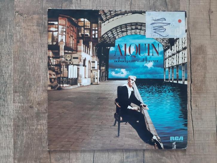 LP Alquin / Nobody can wait forever (1975), Cd's en Dvd's, Vinyl | Rock, Gebruikt, Poprock, 12 inch, Ophalen of Verzenden
