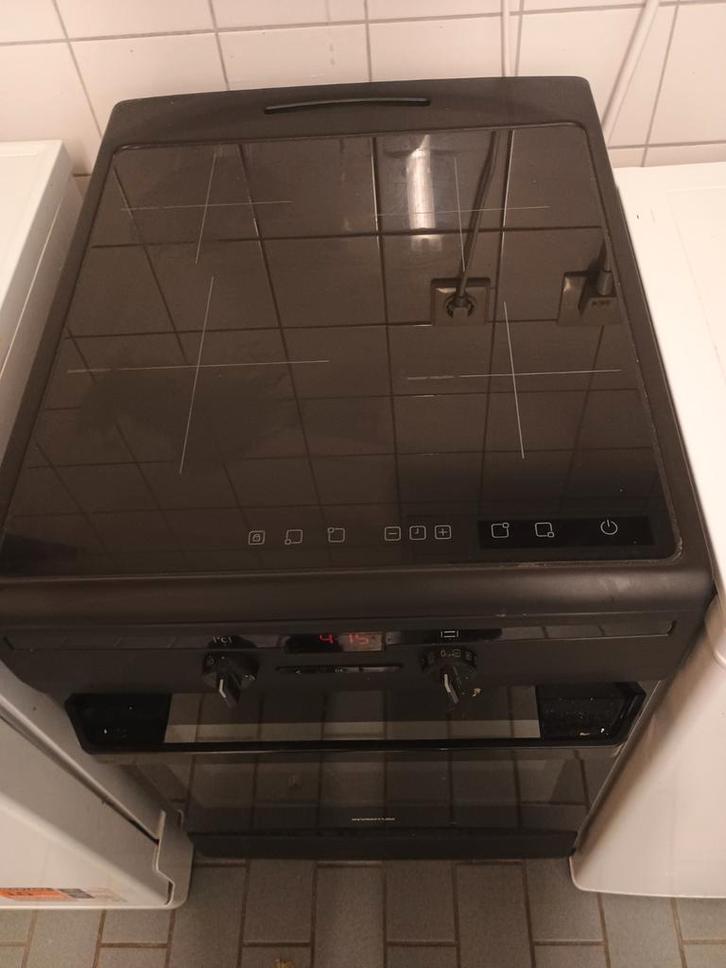 Inventum Inductie Hete Lucht Oven, Witgoed en Apparatuur, Ovens, Gebruikt, Vrijstaand, Oven, 45 tot 60 cm, 45 tot 60 cm, Hete lucht