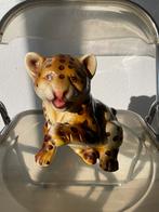Vintage Hollywood Regency Beeld Luipaard Welp – Keramiek, Antiek en Kunst, Ophalen of Verzenden