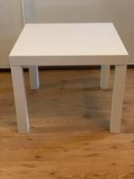 GRATIS: IKEA LACK tafeltje wit en groen, Huis en Inrichting, Tafels | Bijzettafels, Minder dan 55 cm, Gebruikt, Vierkant, Ophalen