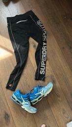 Superdry hardloop legging met ritsje maat S, Ophalen of Verzenden, Zo goed als nieuw, Zwart, Fitness of Aerobics