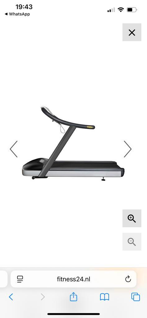 Technogym Professionele Loopband - Topconditie!, Sport en Fitness, Fitnessapparatuur, Gebruikt, Loopband, Benen, Metaal, Ophalen
