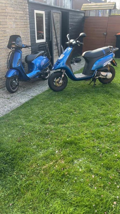 Gilera typhoon Brom kenteken ZONDER BLOK, Fietsen en Brommers, Scooters | Piaggio, Zo goed als nieuw, Overige modellen, Tweetakt
