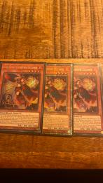3x Fire king courtier ulcanix, Hobby en Vrije tijd, Verzamelkaartspellen | Yu-gi-Oh!, Ophalen of Verzenden, Nieuw
