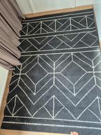 Zwart-wit vloerkleed, recent gereinigd, Ophalen, 100 tot 150 cm, Klassiek, 150 tot 200 cm