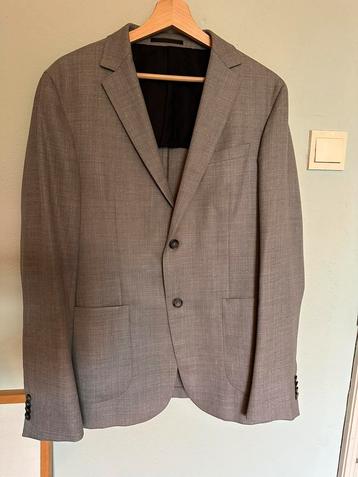 Z Zegna colbert blazer grijs ongevoerd maat 50 valt kleiner beschikbaar voor biedingen
