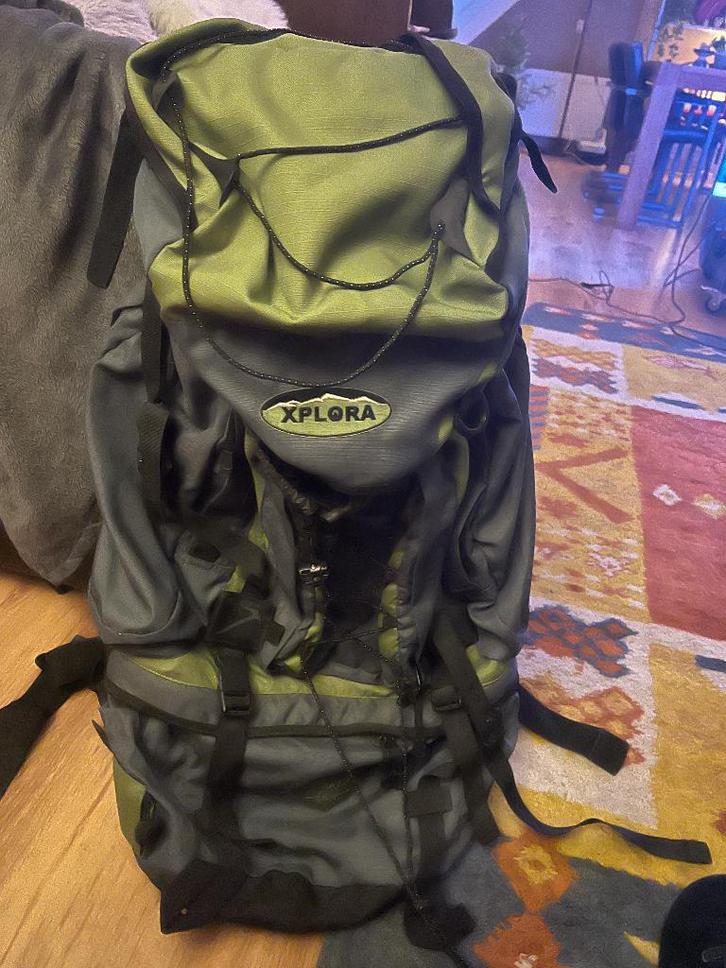 Backpack 65 liter, Sport en Fitness, Bergsport en Wandelen, Gebruikt, Rugzak, Ophalen of Verzenden