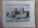 1 / Huis ter Aa bij Breukelen - originele gravure uit 1736, Ophalen of Verzenden