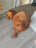 Houten Leeuw - Mahoney Hout - ca. 10 kg, Ophalen