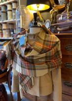 Engelse wollen sjaal Bronte by Moon Antique Dress Stewart, Westdijk 41 3241GT Middelharnis, Ophalen of Verzenden, Sjaal, Info@hetlinstjevanbrocante.nl