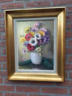 Louis van de Leur, 1910-1988/ Kleurrijk bloemstilleven., Antiek en Kunst, Kunst | Schilderijen | Klassiek, Ophalen