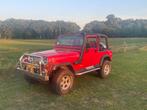 Jeep Wrangler 4.0 I Hardtop AUT 4WD E2 1994 Rood, Auto's, Jeep, 450 kg, 4 stoelen, 2500 kg, Origineel Nederlands