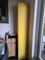Pastoe Amsterdammer gele rolkast, Huis en Inrichting, Kasten | Kledingkasten, Ophalen, 200 cm of meer, 25 tot 50 cm, Minder dan 50 cm