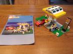 Lego Town 1256-1 Shell Petrol Pump uit 1999, Ophalen of Verzenden, Gebruikt, Complete set, Lego