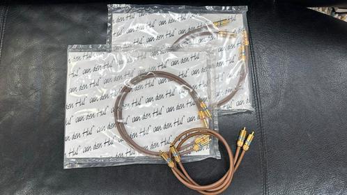 Van den Hul D300mk3 Hybrid interlink 0.5mtr, Audio, Tv en Foto, Audiokabels en Televisiekabels, Zo goed als nieuw, Interlink-kabel