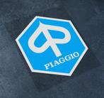VESPA PIAGGIO LOGO Scooter Vinyl Decal Sticker ., Verzamelen, Verzenden, Nieuw, Auto's