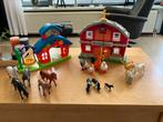 2. Speelgoed boerderijen met dieren, Ophalen of Verzenden, Gebruikt