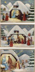 kerstkaart, Verzamelen, Ansichtkaarten | Themakaarten, Verzenden, 1980 tot heden, Ongelopen, Feest(dag)