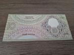Vrijwel UNC biljet 10 gulden Staalmeester, 1943, Postzegels en Munten, Bankbiljetten | Nederland, Ophalen of Verzenden, 10 gulden