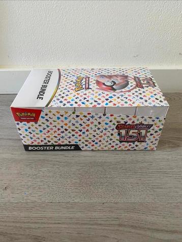 Pokémon 151 booster bundle display Sealed beschikbaar voor biedingen
