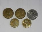 Frankrijk 5e Republiek 1963-1977 5 + 10 centimes + 1/2 franc, Postzegels en Munten, Munten | Europa | Niet-Euromunten, Ophalen of Verzenden