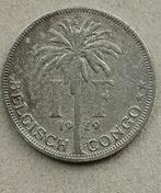 Belgisch Congo, 1 frank 1929 (VL), Ophalen of Verzenden, Overige landen, Losse munt