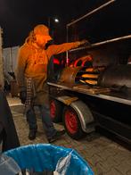 BBQ Smoker Trailer met Crew te Huur, Ophalen, Zo goed als nieuw, Met accessoires