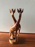 Houten Giraffen Decoratie, Ophalen of Verzenden