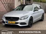 Mercedes-Benz C-klasse Estate 400 4MATIC 333PK Prestige Pano, Te koop, Zilver of Grijs, Geïmporteerd, 5 stoelen