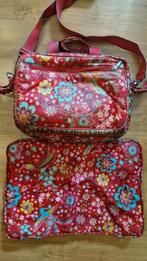 Oillily Babytas/luiertas met bloemenprint, Ophalen of Verzenden, Gebruikt, Schoudertas