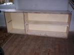 EIKENHOUTEN WANDKAST ook op te hangen 173x66,5 cm, Ophalen of Verzenden, Gebruikt