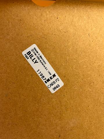 Ikea billy boekenkast halfhoog - afbeelding 2