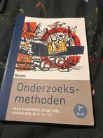 Onderzoeksmethoden - Peer Scheepers (9e druk), Boeken, Ophalen of Verzenden, Zo goed als nieuw, HBO