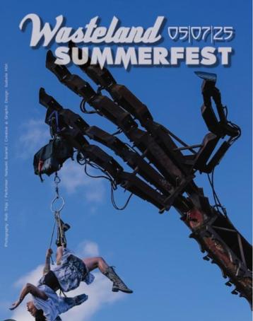 Wasteland summerfest 1x group ticket (4 personen) beschikbaar voor biedingen