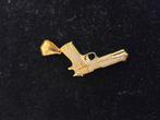 14 k gouden pistool hanger 11,4 gram, Ophalen of Verzenden, Nieuw, Goud, Goud