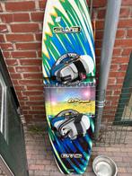 Leuk wakeboard, Watersport en Boten, Ophalen, Zo goed als nieuw, Board en Schoenen