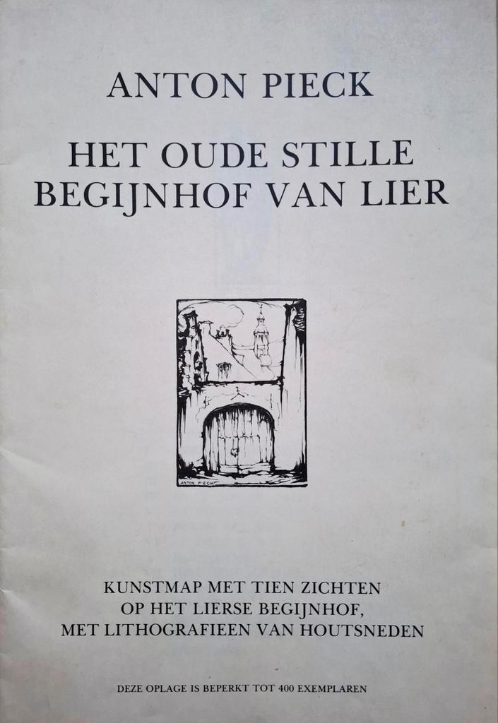 Anton Pieck - Kunstmap met litho's - Gesigneerd en genummerd, Antiek en Kunst, Kunst | Litho's en Zeefdrukken, Ophalen of Verzenden